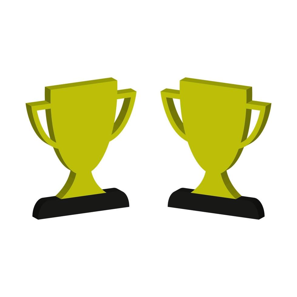 Trophy Illustrated In Vector