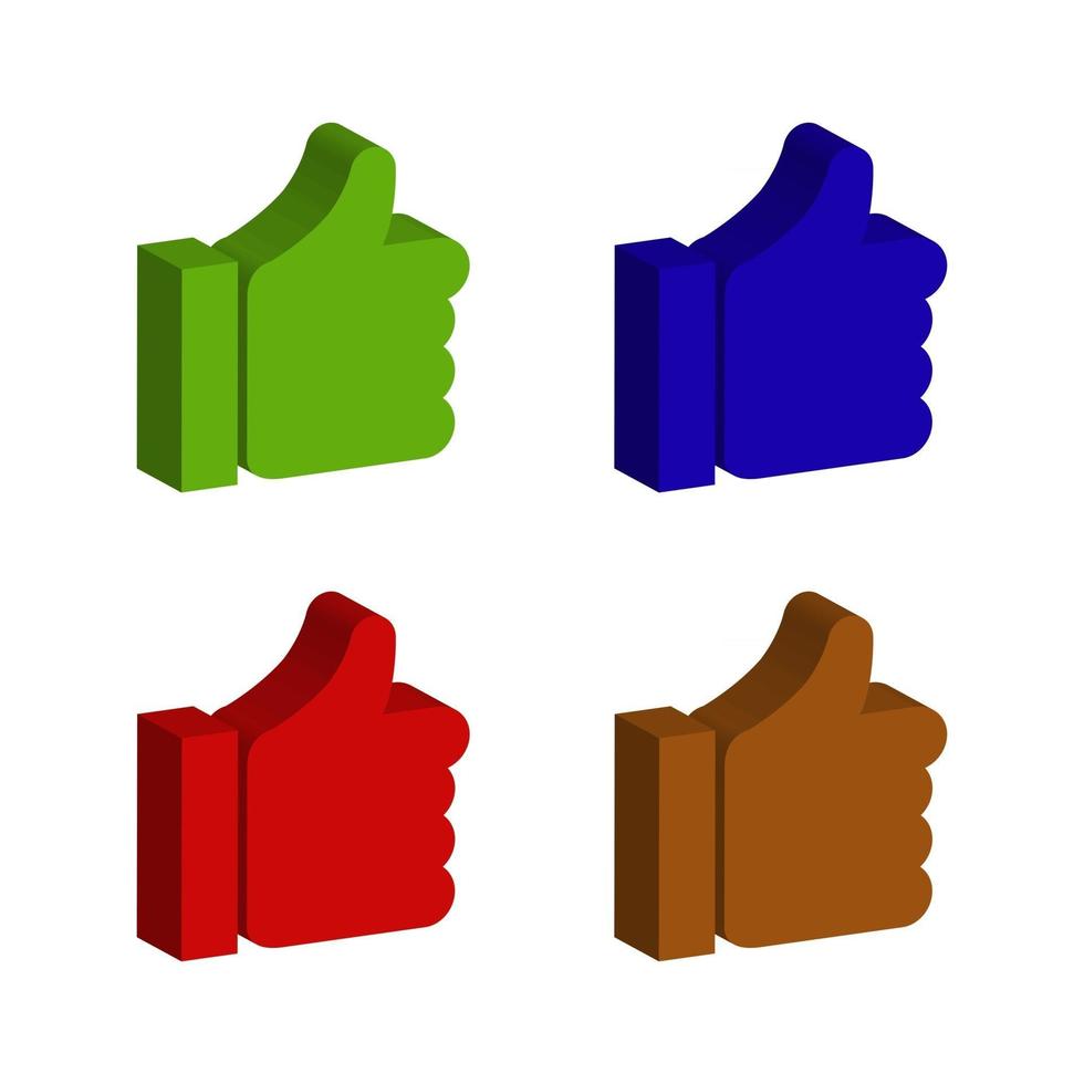 Hand Like In Vector