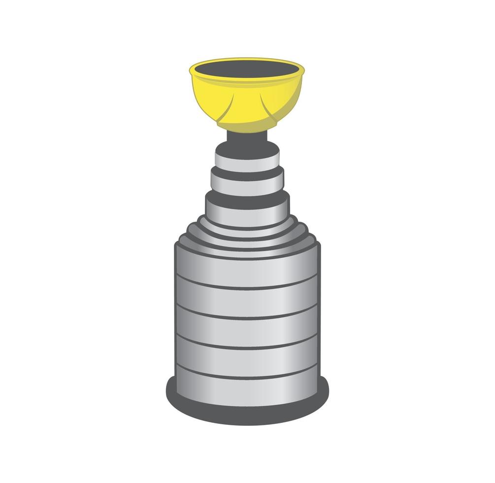 Construction trophy construction helmet design vector