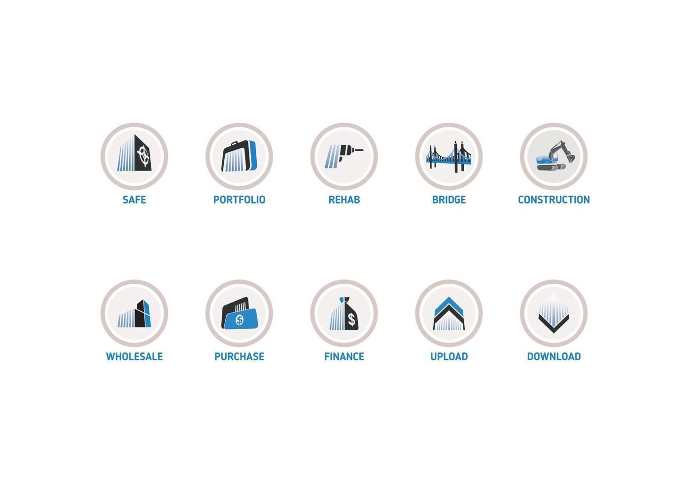 Construction web icon set design illustration vector eps format , suitable for your design needs, logo, illustration, animation, etc.