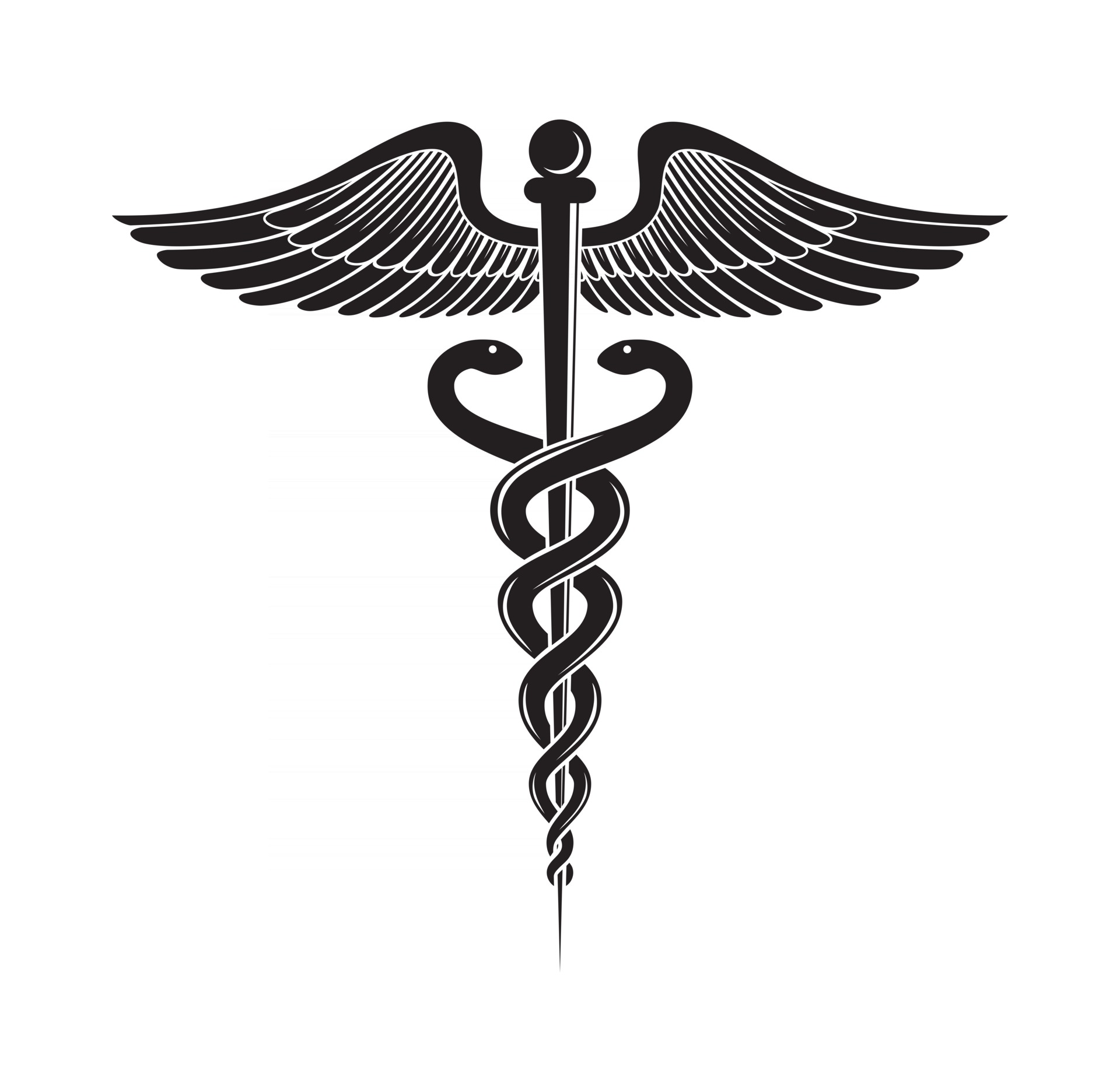 Caduceus Symbol SVG