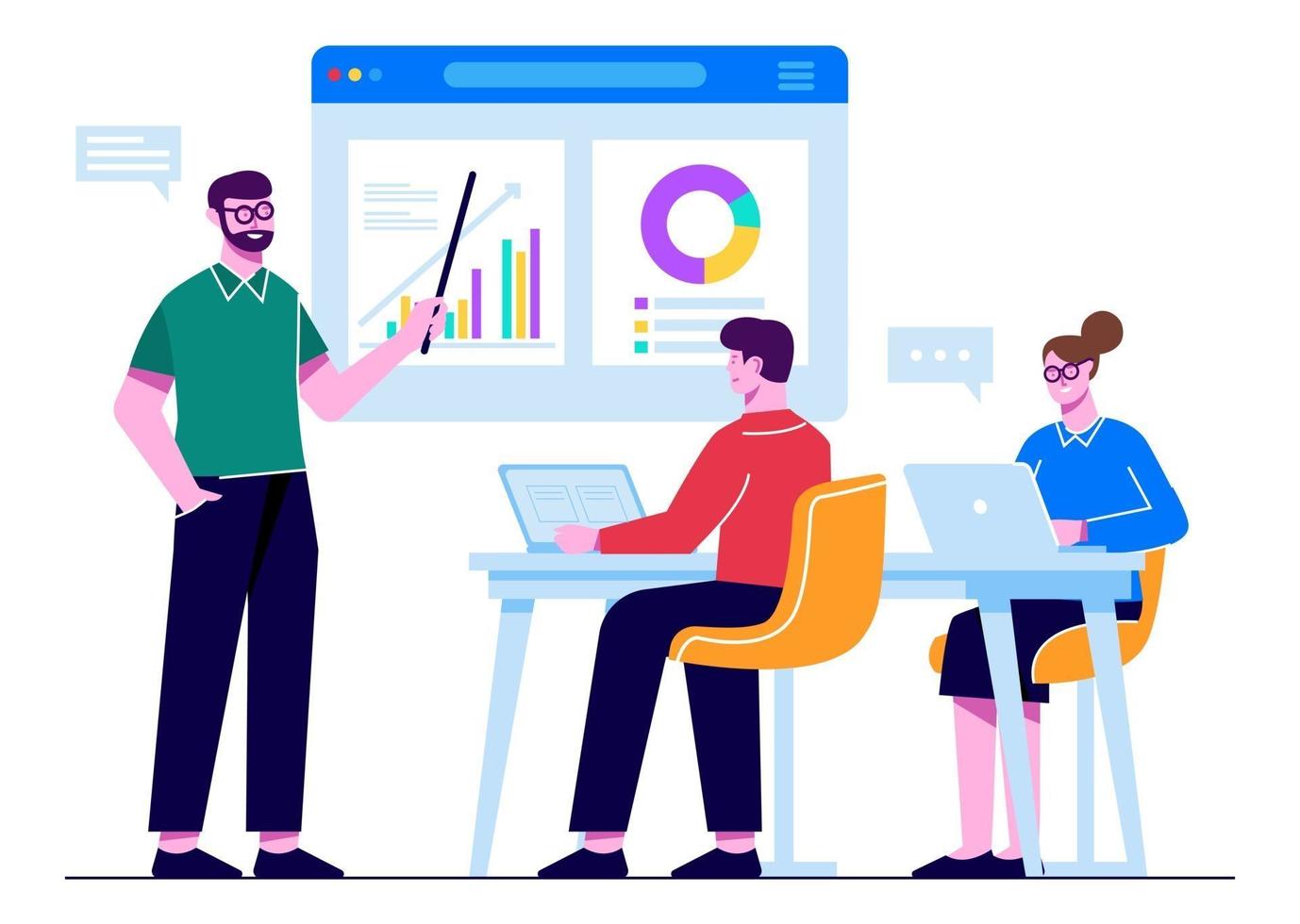 Employee Onboarding and Training vector