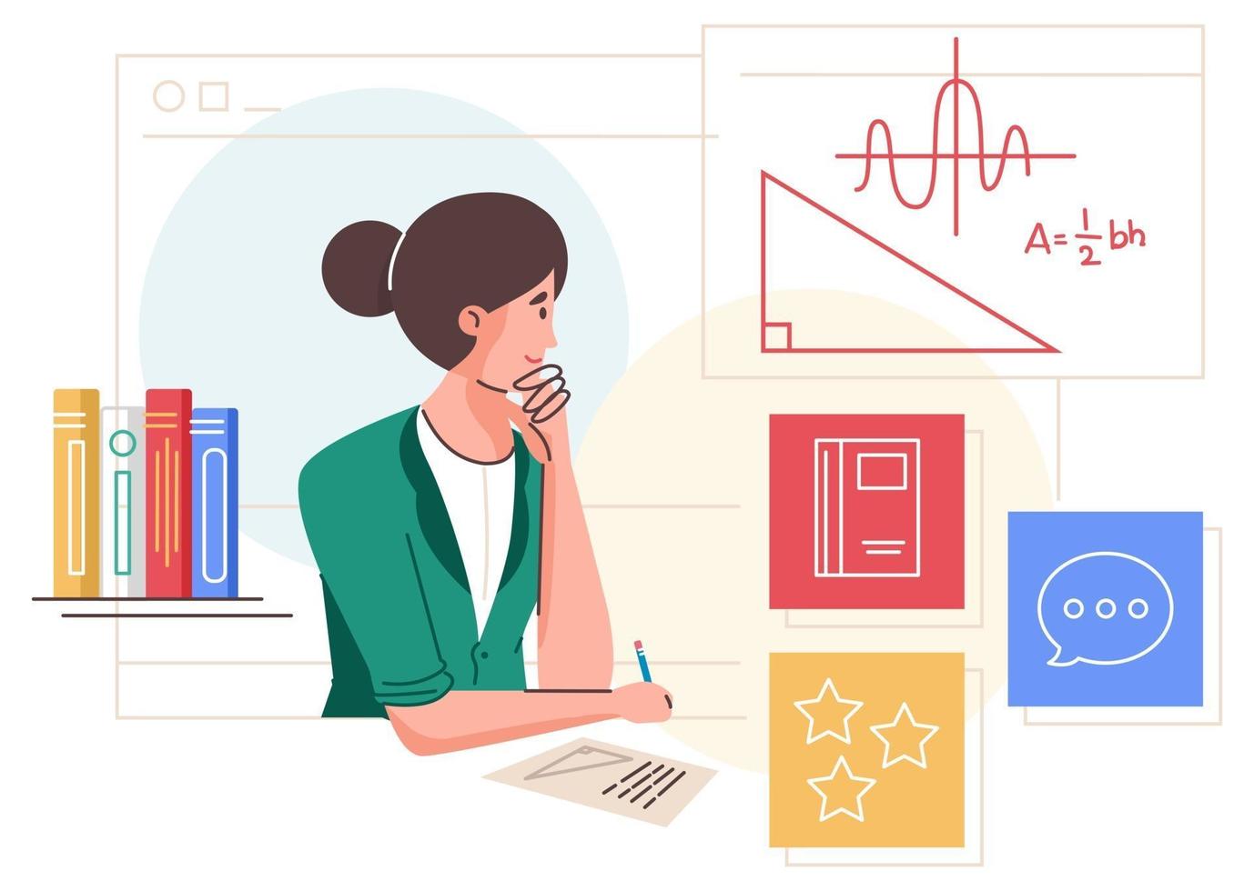 Online Learning Feature vector
