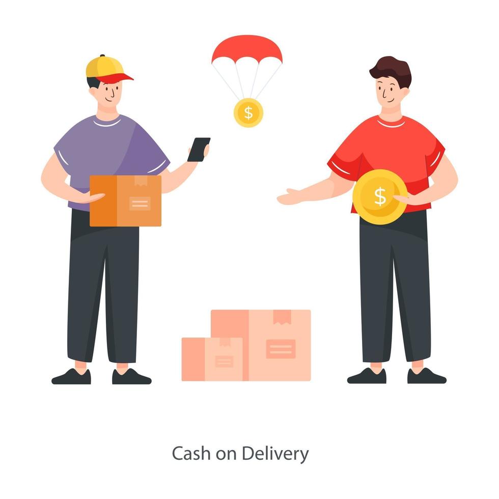 Cash on Delivery vector
