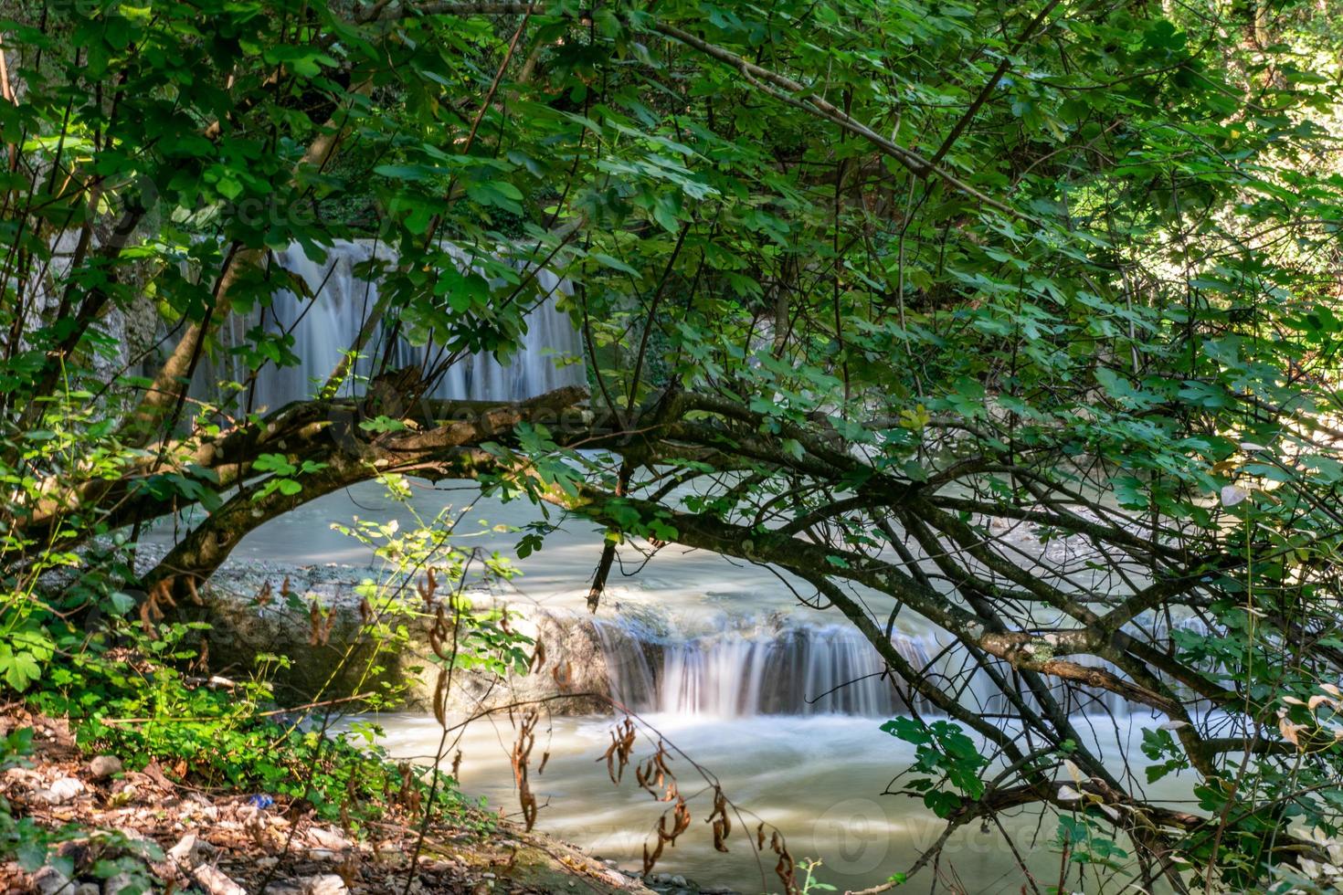 the pisciarelle waterfall photo