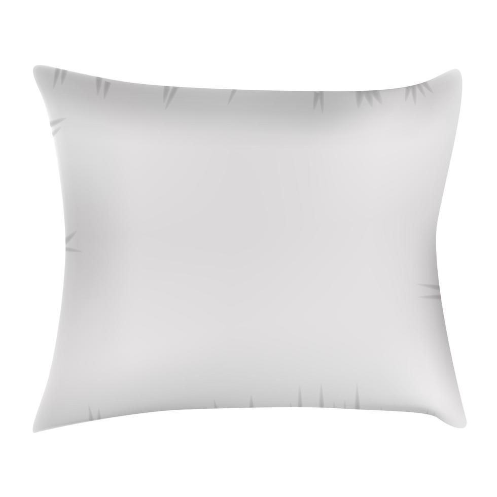 White Pillow Icon.Vector Illustration vector