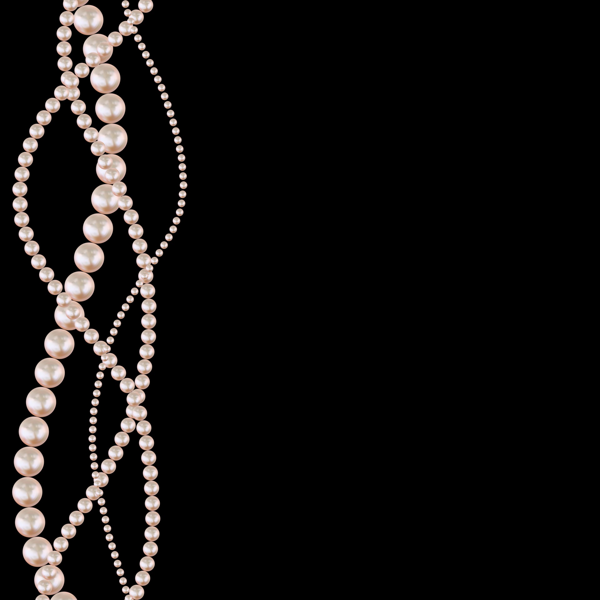 Straight String Of Pearls