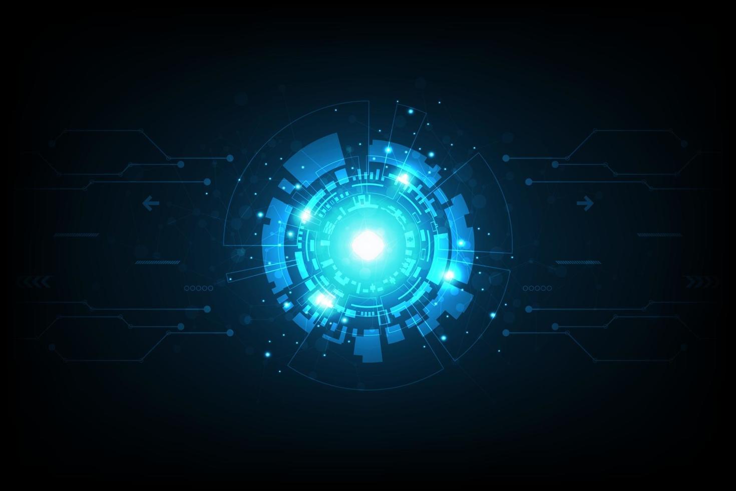 Vector background in advanced technology form.