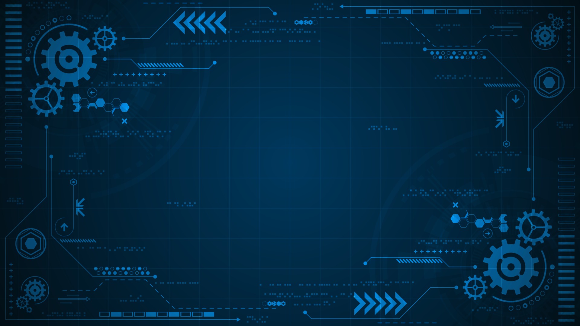 Vector background in the concept of technology. 2690828 Vector Art at ...