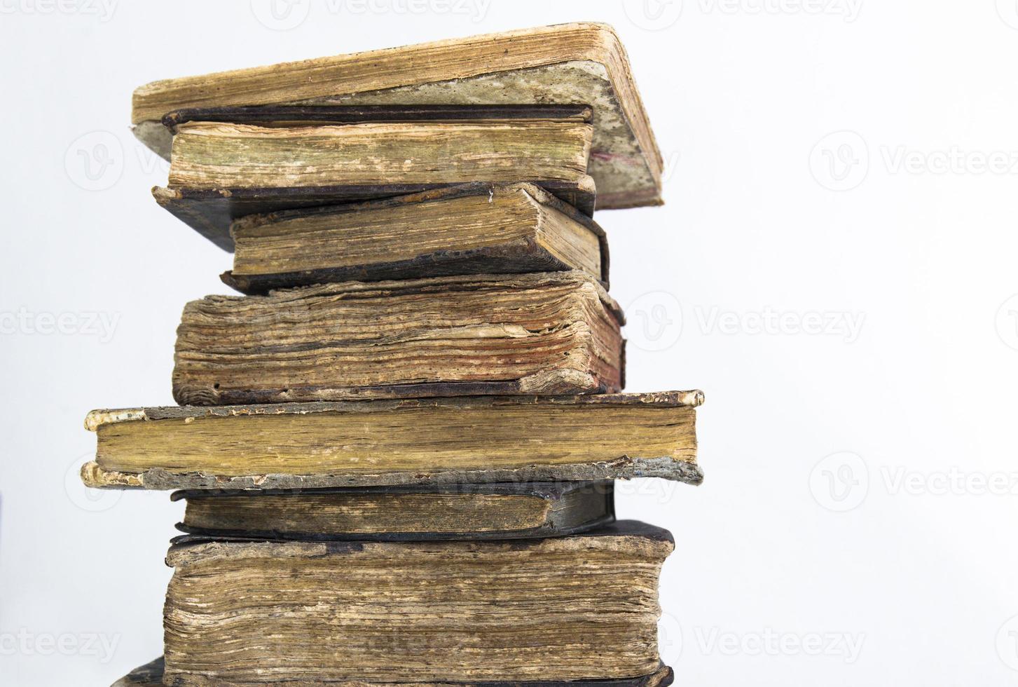 Old Book stack photo