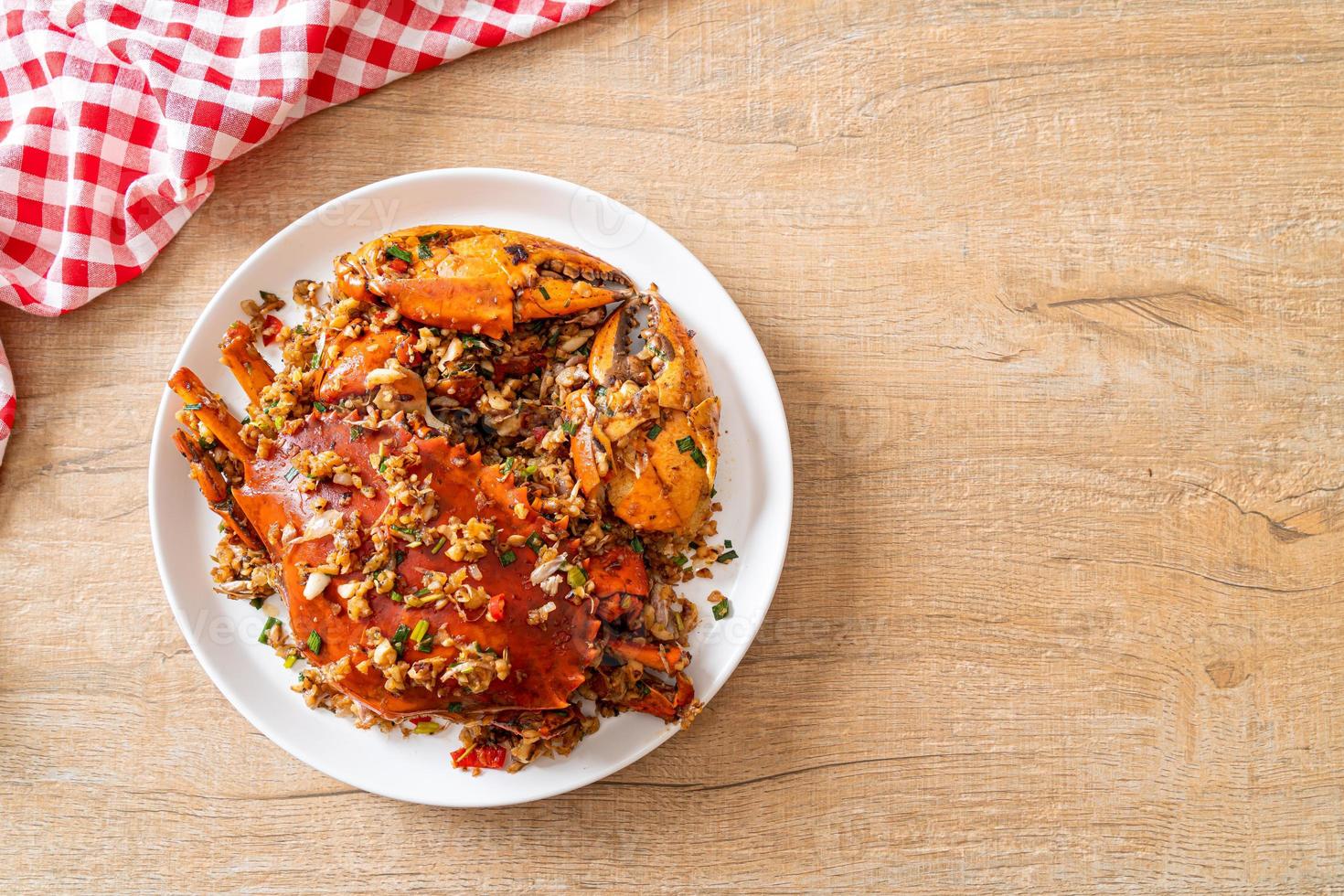 Stir Fried Crab with Spicy Salt and Pepper photo