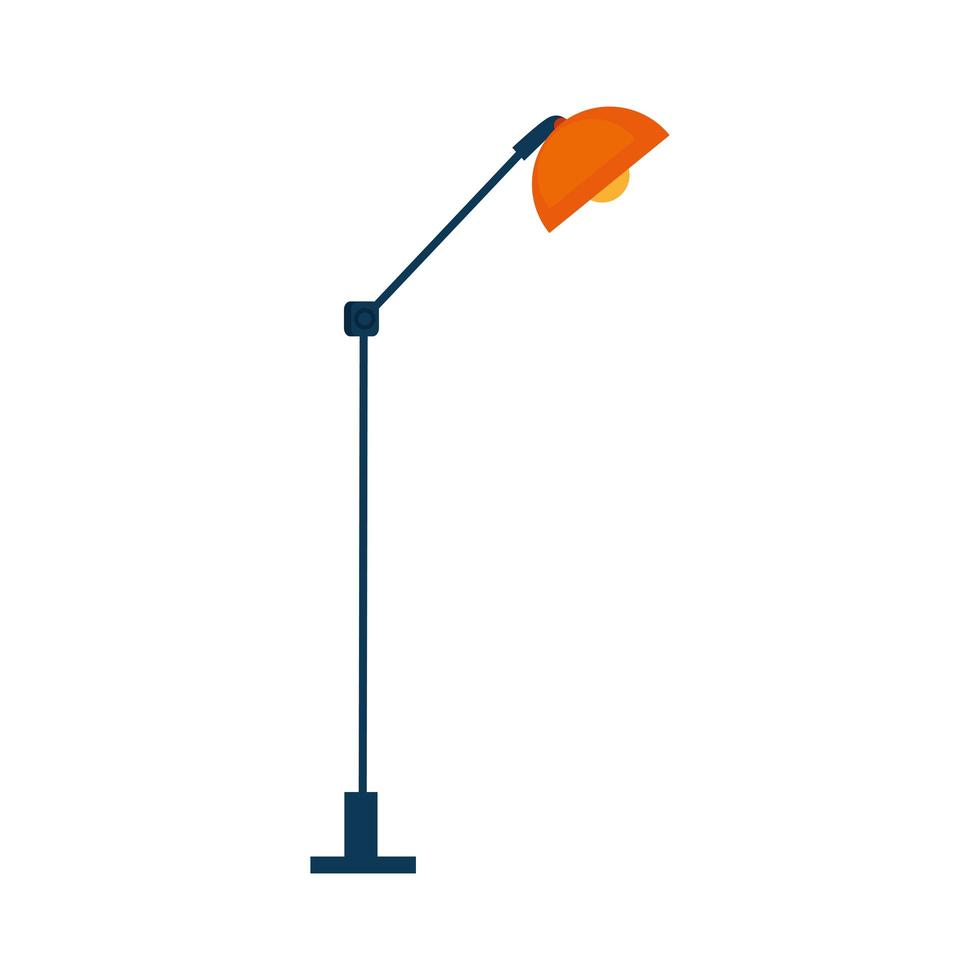 office lamp light isolated icon vector