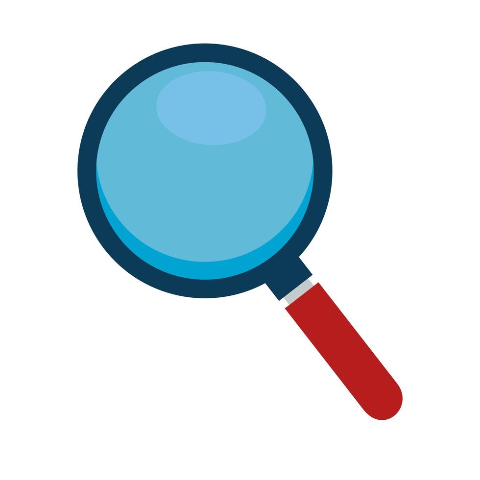 Search lupe icon vector