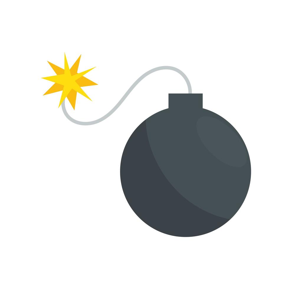 military explosion icon vector