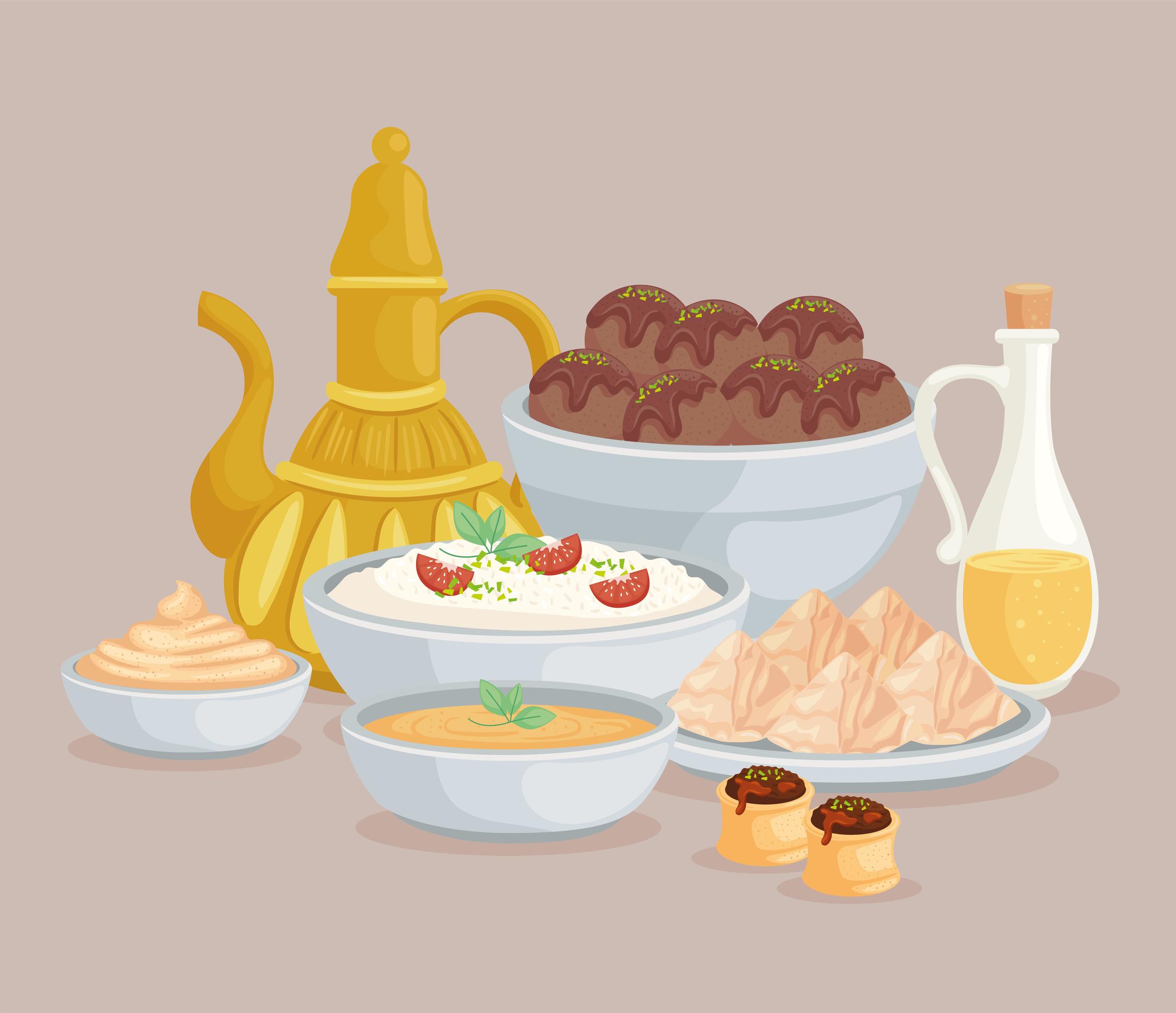 Arabic Foods Menu 2694800 Vector Art At Vecteezy Arabic Foods Menu 2694800 Vector Art At Vecteezy