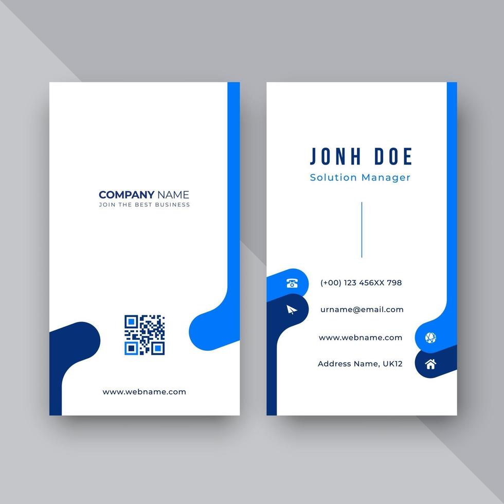 Business card design vector