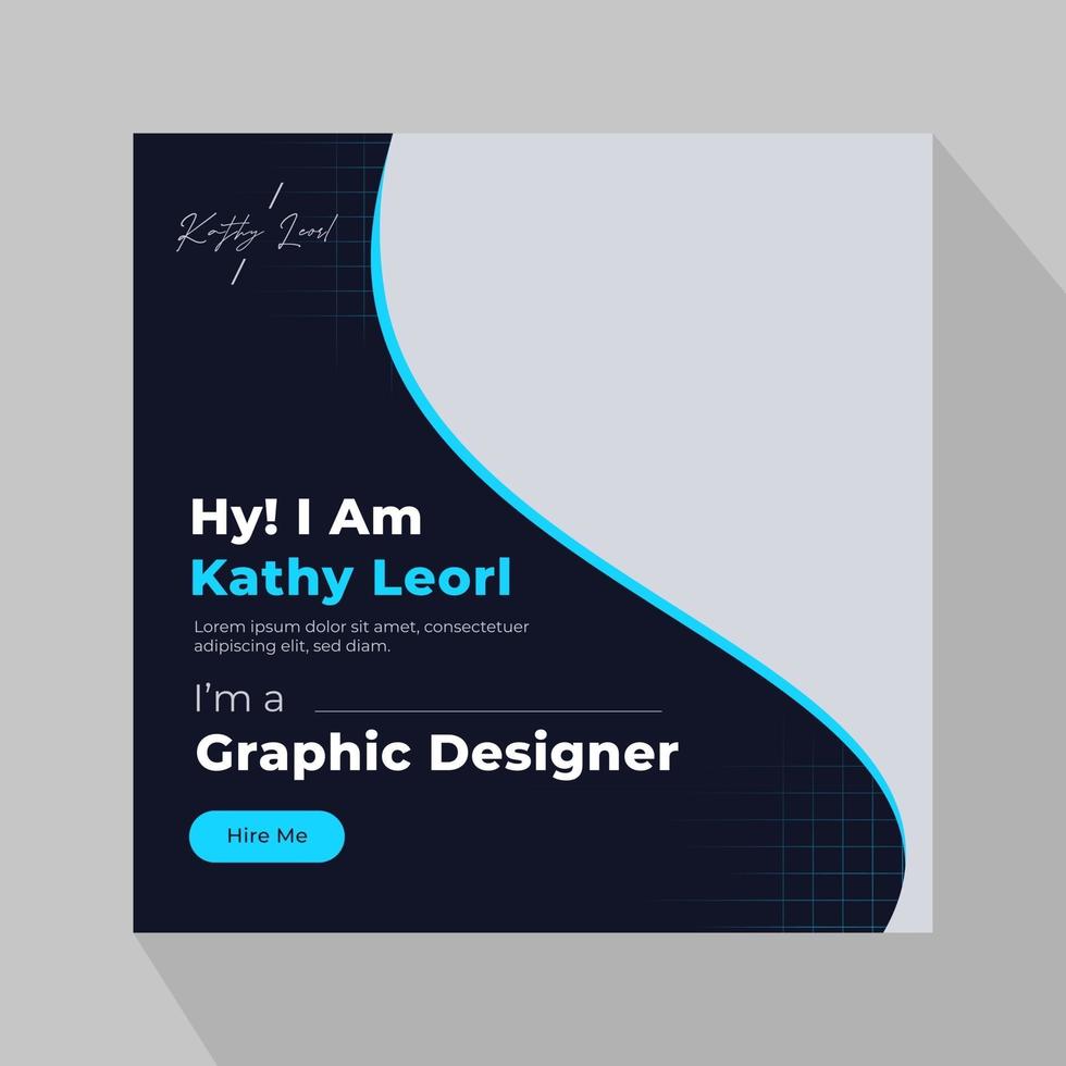 Digital marketing social media banner vector