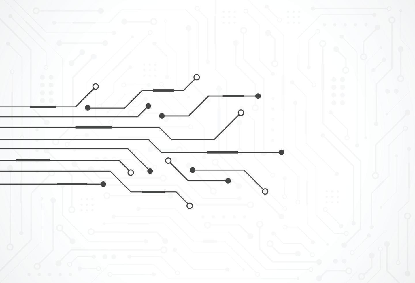 Abstract digital background with technology circuit board texture. Electronic motherboard illustration. Communication and engineering concept. Vector illustration