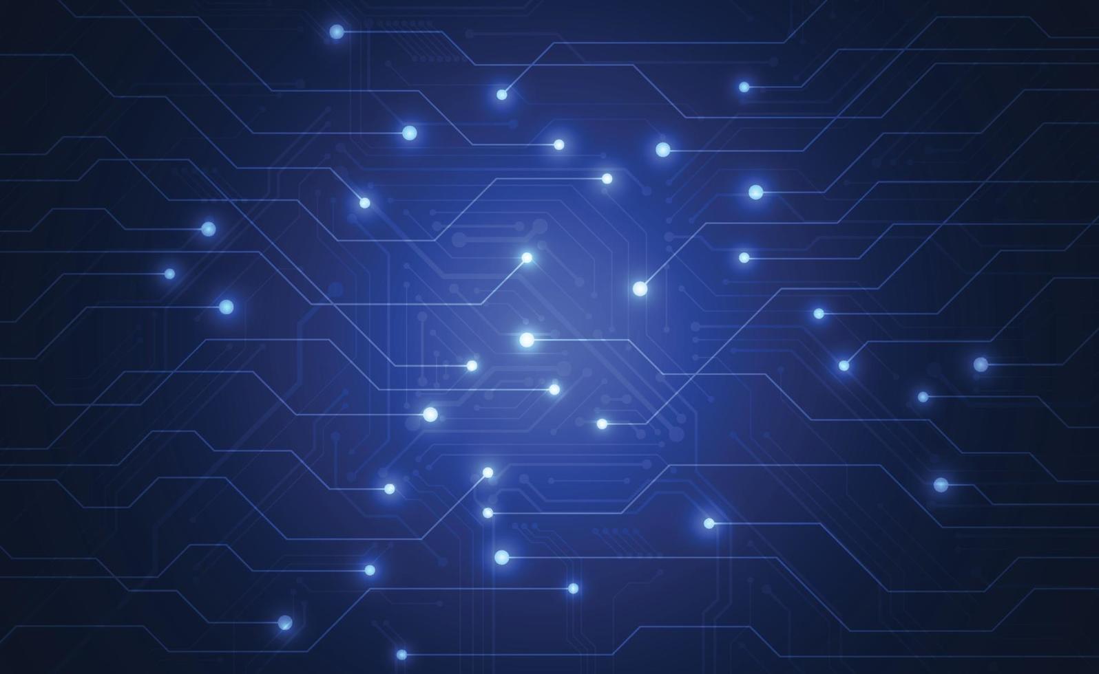 Abstract digital background with technology circuit board texture. Electronic motherboard illustration. Communication and engineering concept. Vector illustration
