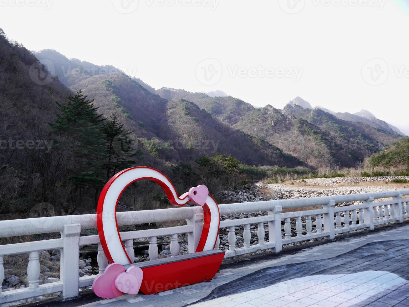 Beautiful mountains Seoraksan in South photo