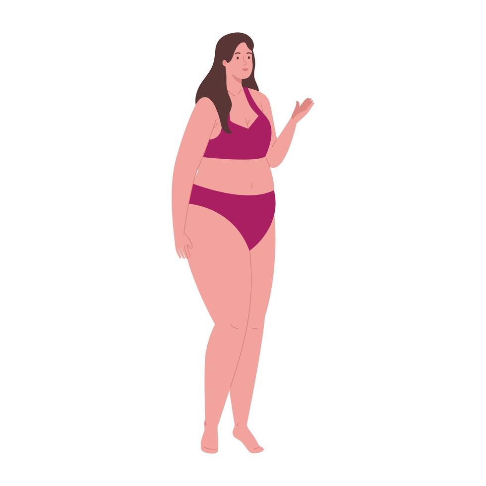 big girl underwear vector