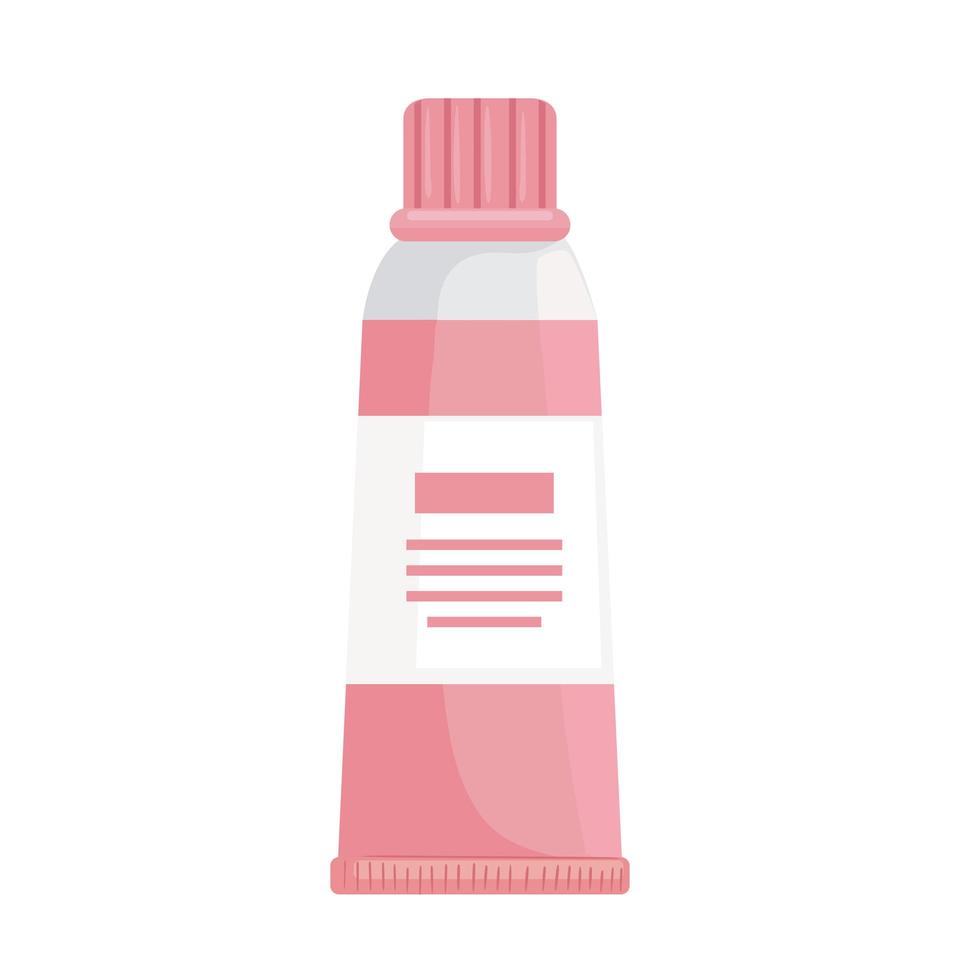 medical pink cream vector