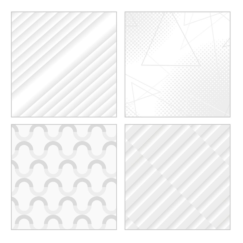 abstracts four backgrounds vector