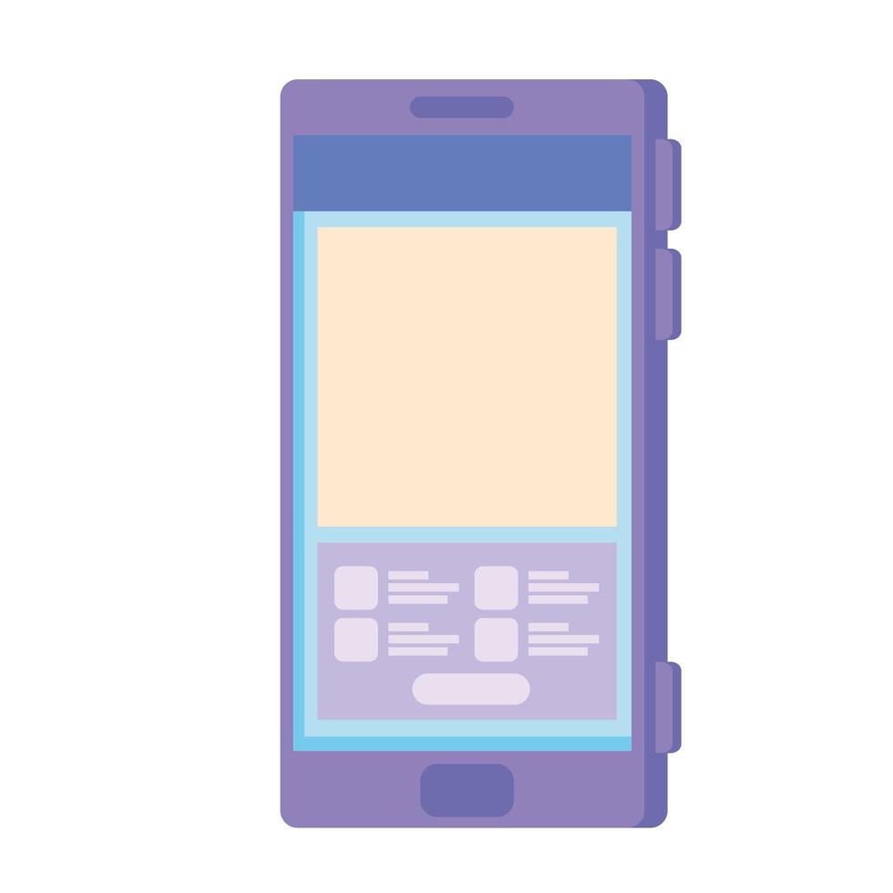 smartphone device tech vector