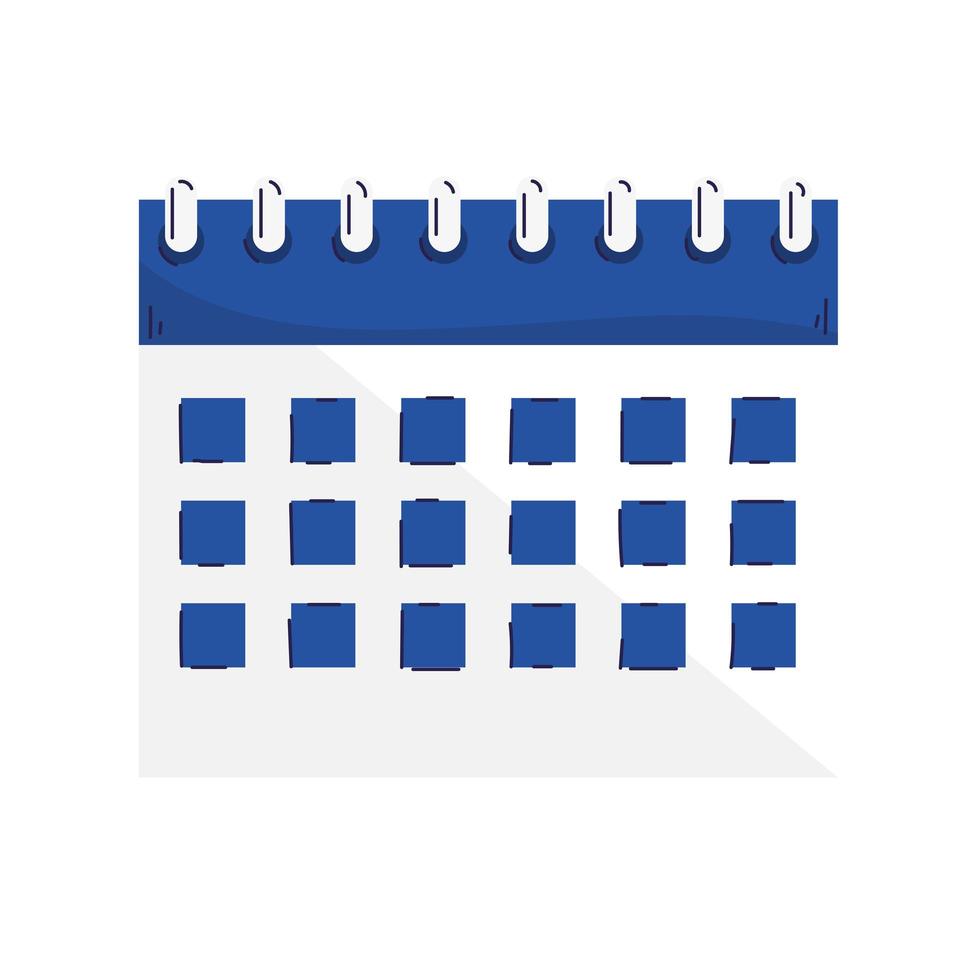 calendar reminder date isolated icon vector