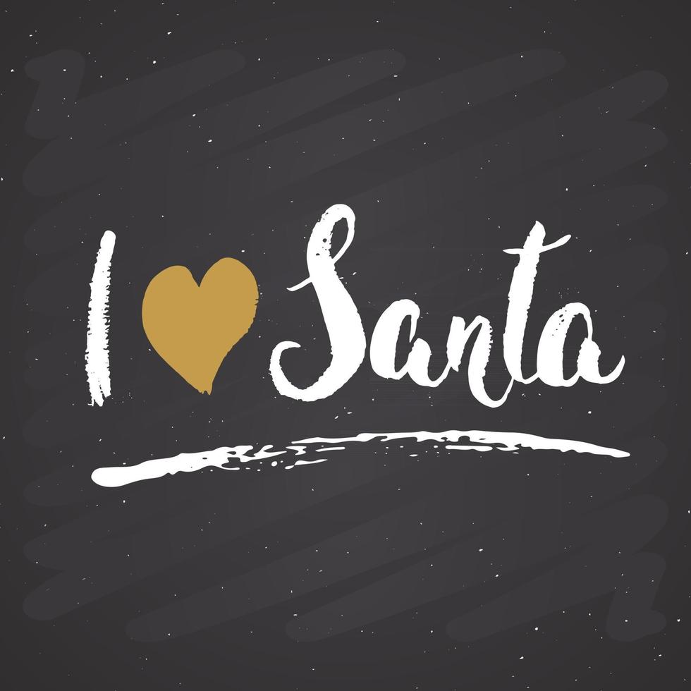 Feliz Navidad letras caligráficas. diseño de saludos tipográficos. Letras de caligrafía para saludo navideño. Ilustración de vector de texto de letras dibujadas a mano