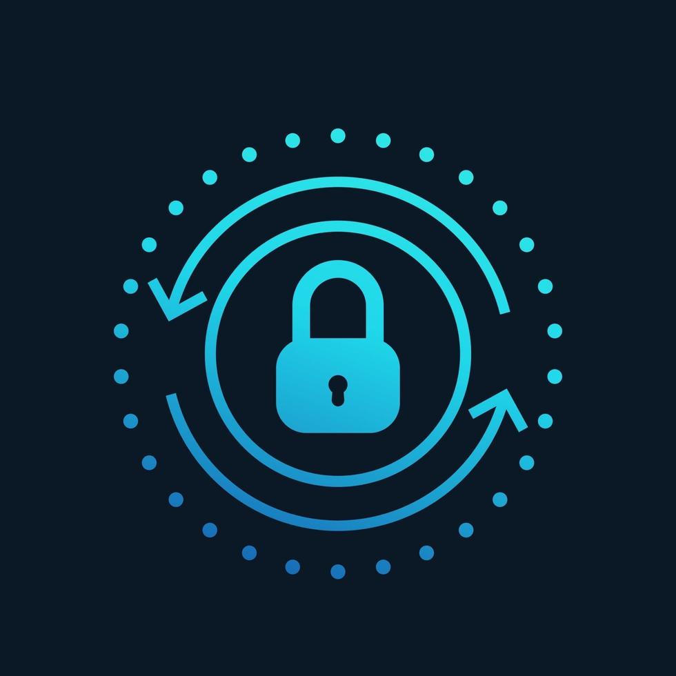 secure access vector icon