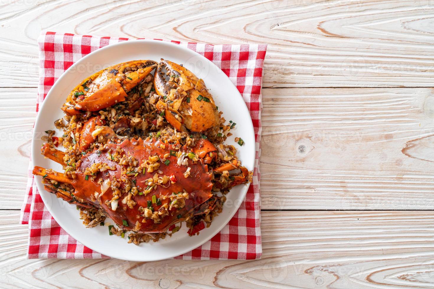 Stir Fried Crab with Spicy Salt and Pepper photo