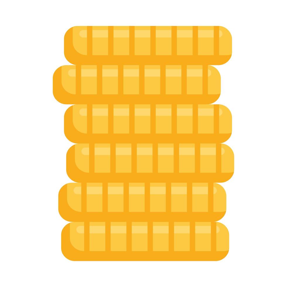 pile coins cash money dollars vector