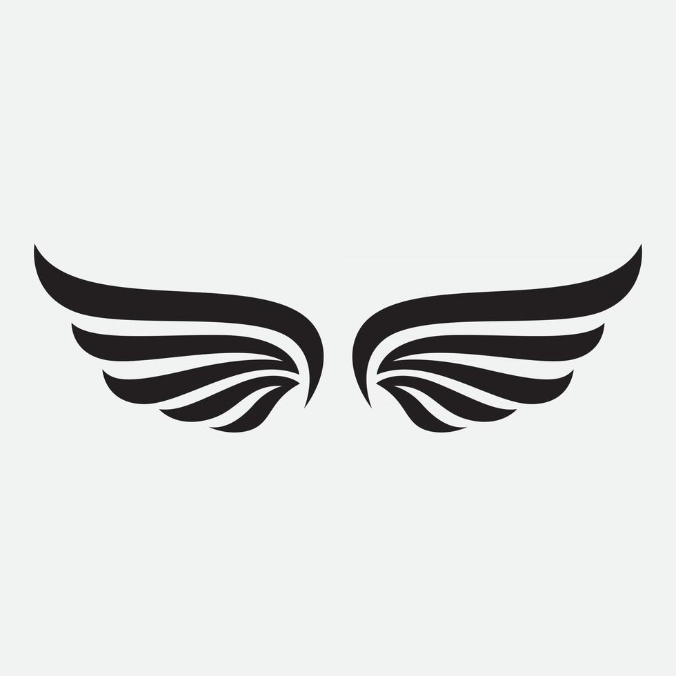 Wing Logo Template vector icon design