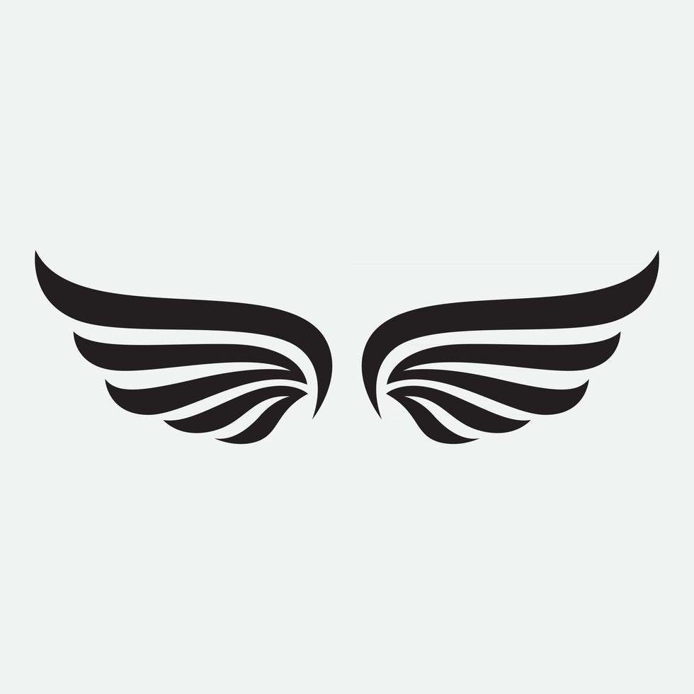 Wing Logo Template vector icon design