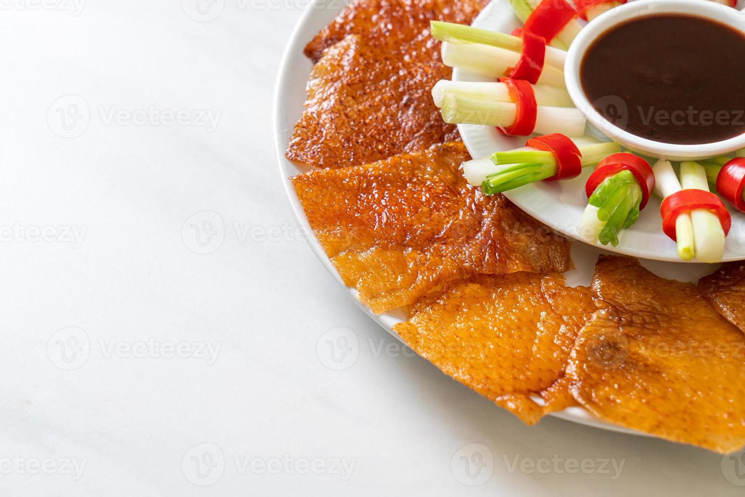 pato pekín - comida china foto