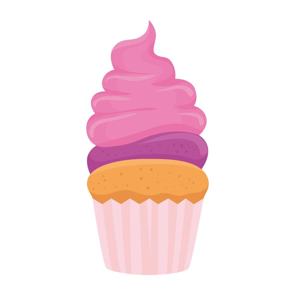 Sweet cupcake vector design
