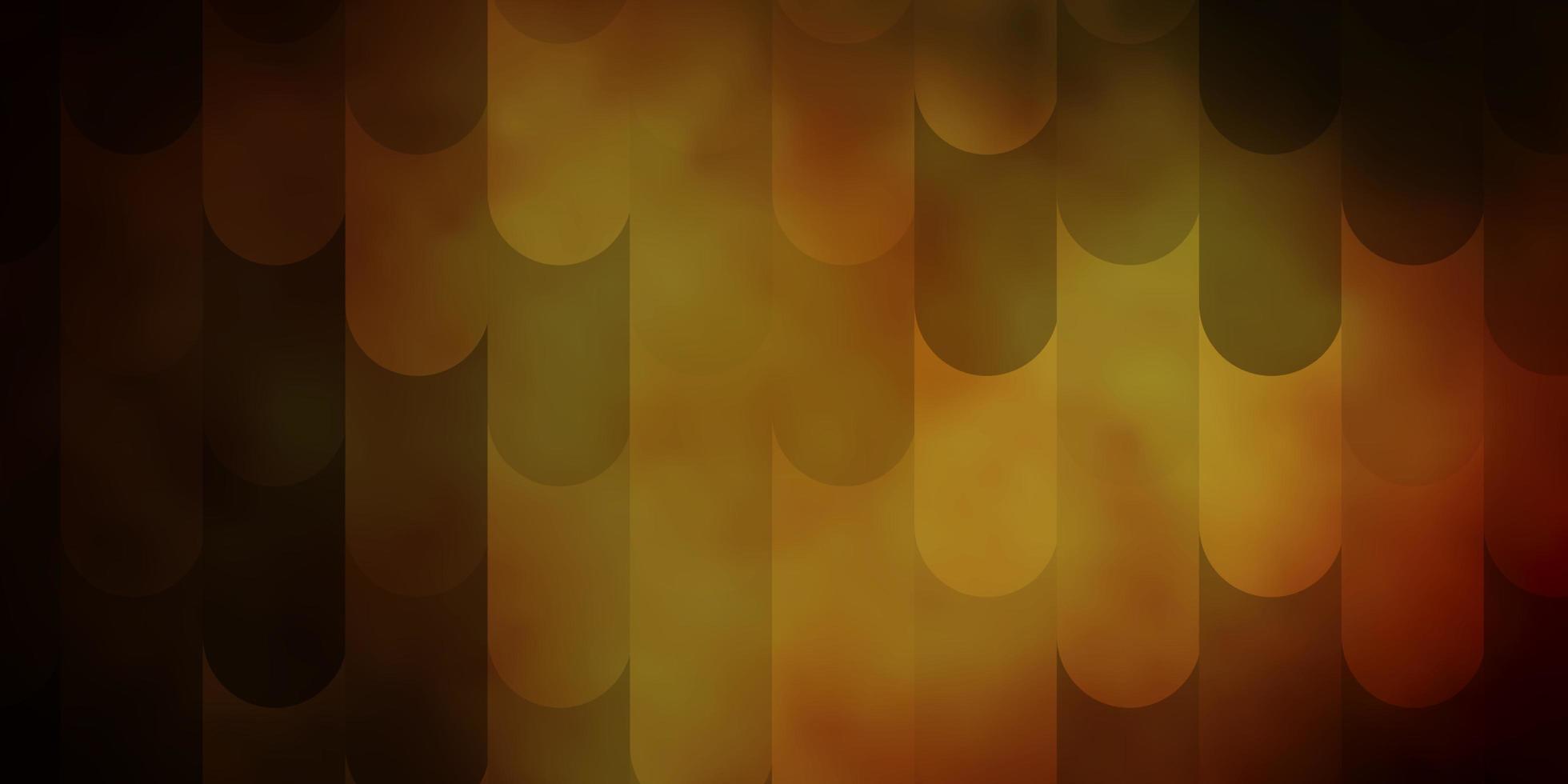 Dark Green Yellow vector background with lines Repeated lines on abstract background with gradient Best design for your posters banners