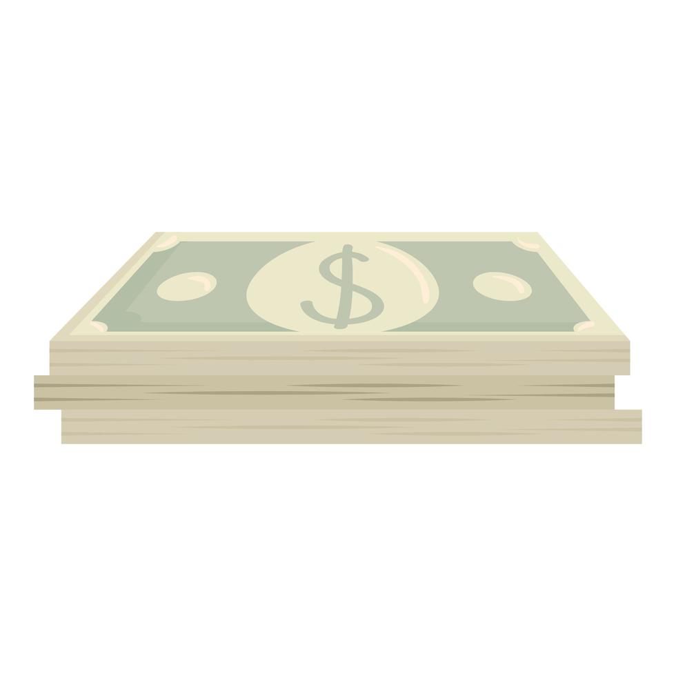 bills icon isolated vector design