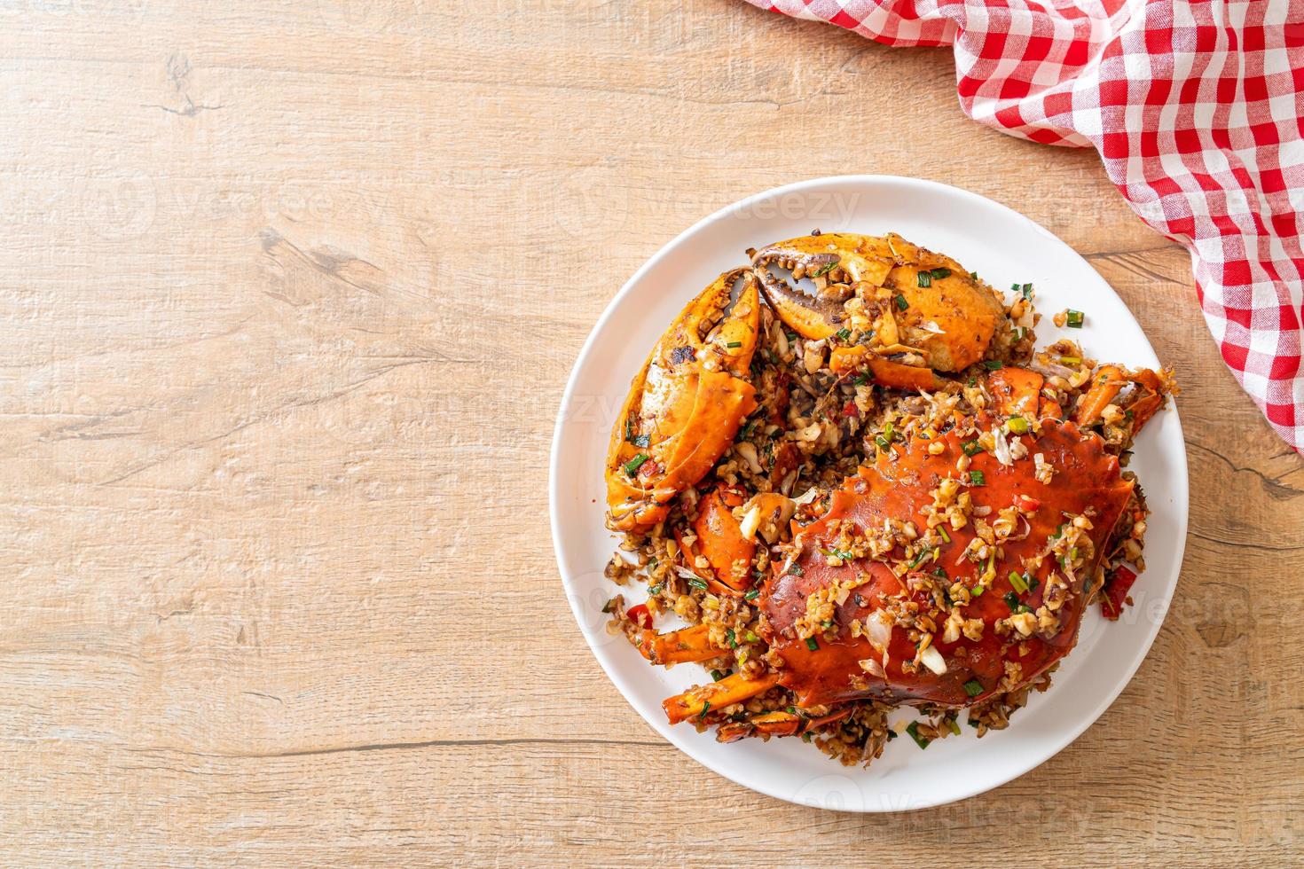 Stir Fried Crab with Spicy Salt and Pepper photo