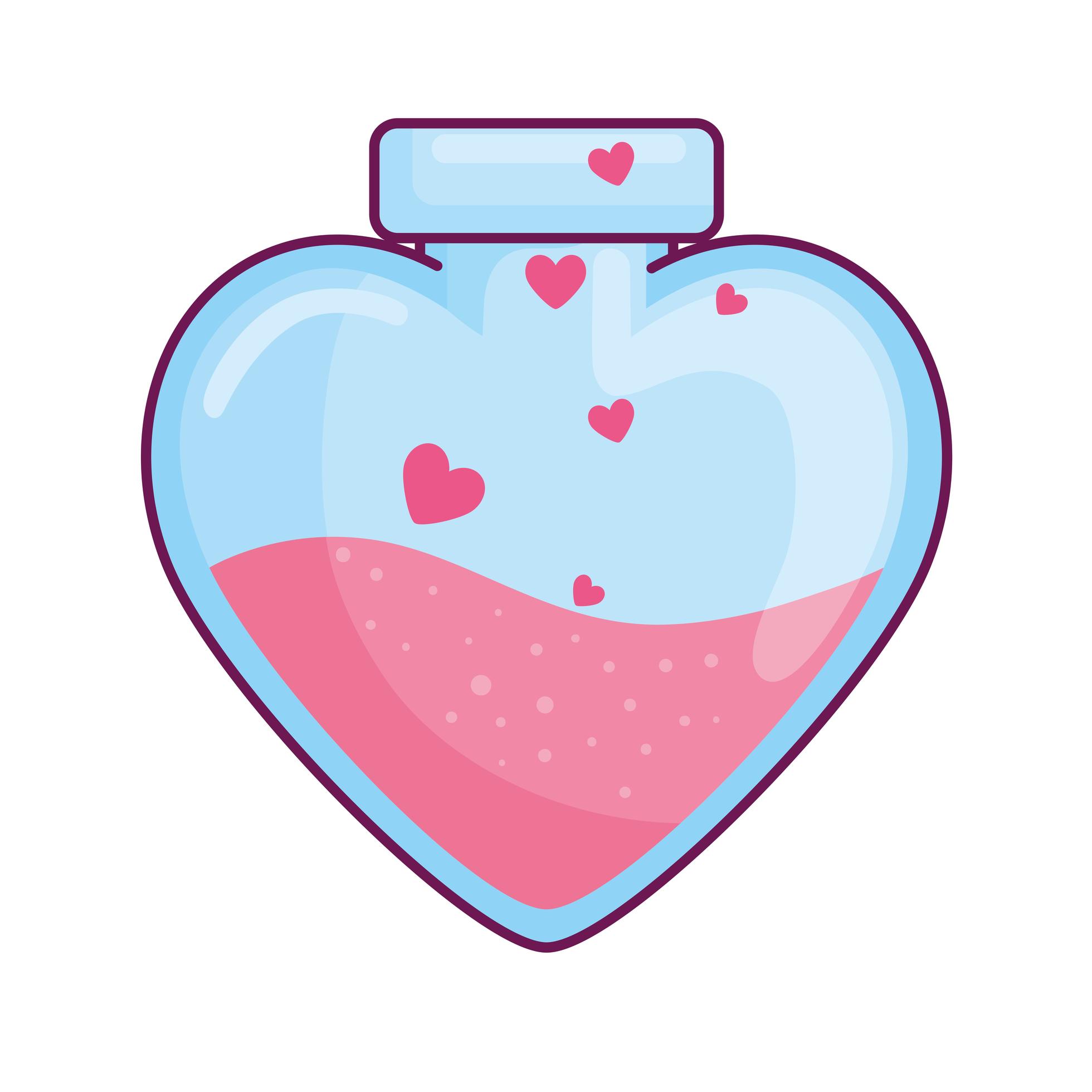Heart flask isolated vector design 2699374 Vector Art at Vecteezy