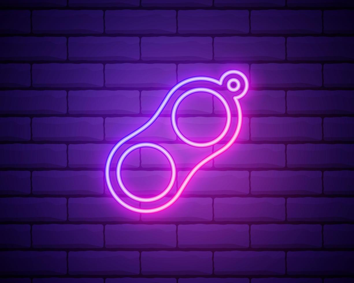 Glowing Push Bubble Colour Fidget Toy,Neon Sensory Toy Bubble Popper Pop It Toy for Anxiety Adults, Kids and Autism Stress Reliever flat vector design