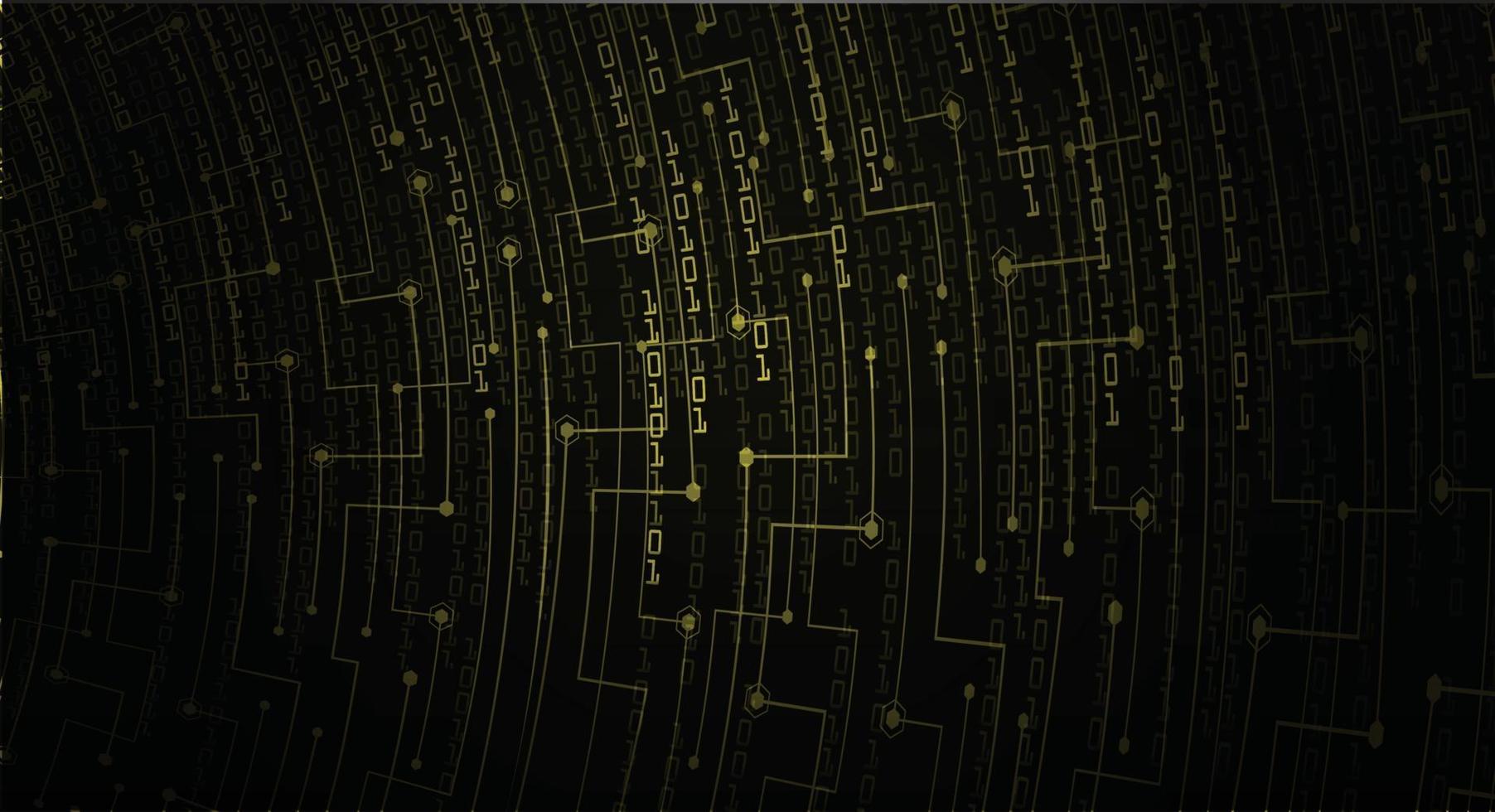 cyber circuit future technology concept background vector