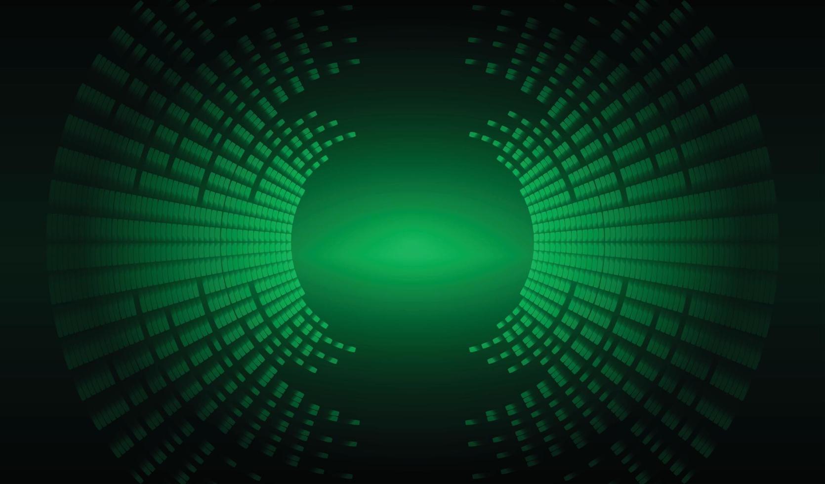 Sound waves oscillating dark light vector