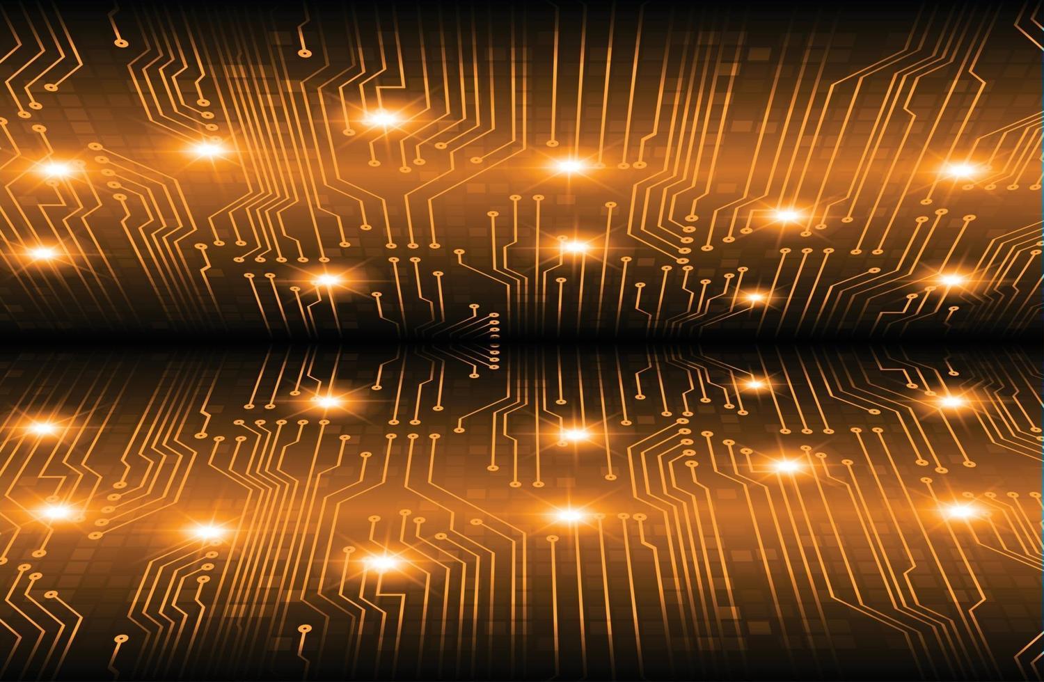 cyber circuit future technology concept background vector