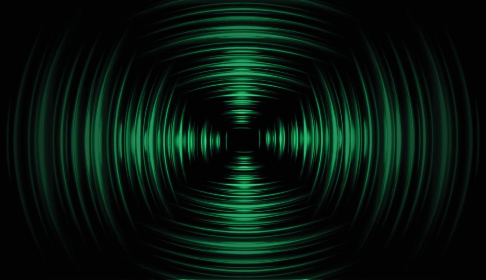 Sound waves oscillating dark light vector