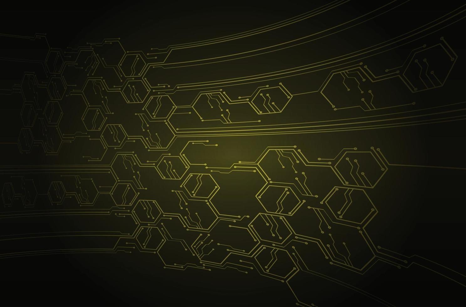 cyber circuit future technology concept background vector