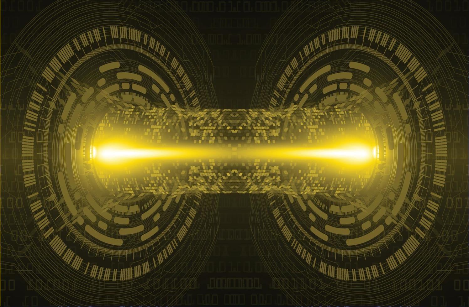 cyber circuit future technology concept background vector