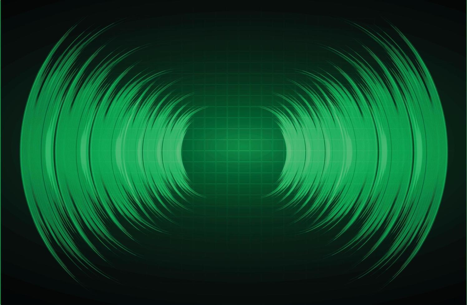 Sound waves oscillating dark light vector