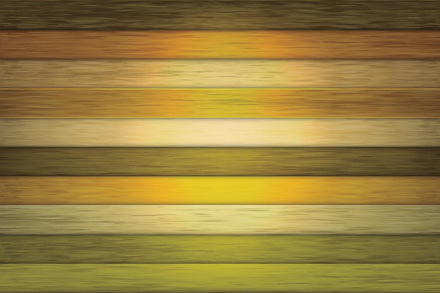 Yellow wood background vector